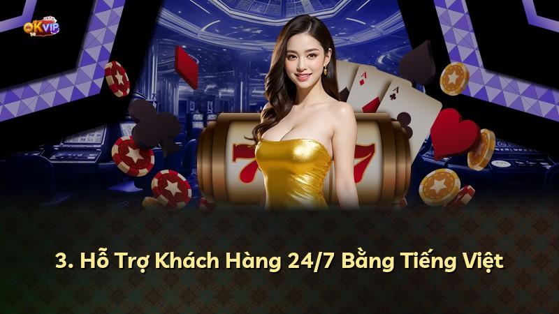 3. Hỗ Trợ Khách Hàng 24/7 Bằng Tiếng Việt