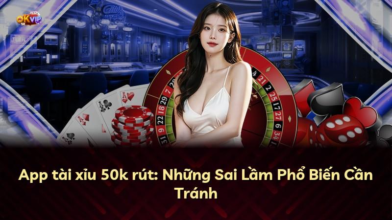 App tài xỉu 50k rút: Những Sai Lầm Phổ Biến Cần Tránh